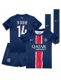 Paris Saint-Germain Desire Doue #14 Dječji Domaci Dres kompleti 2024-25 Kratak Rukavima (+ kratke hlače)